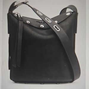 rag & bone Belize Mini Studded Leather Bucket Bag